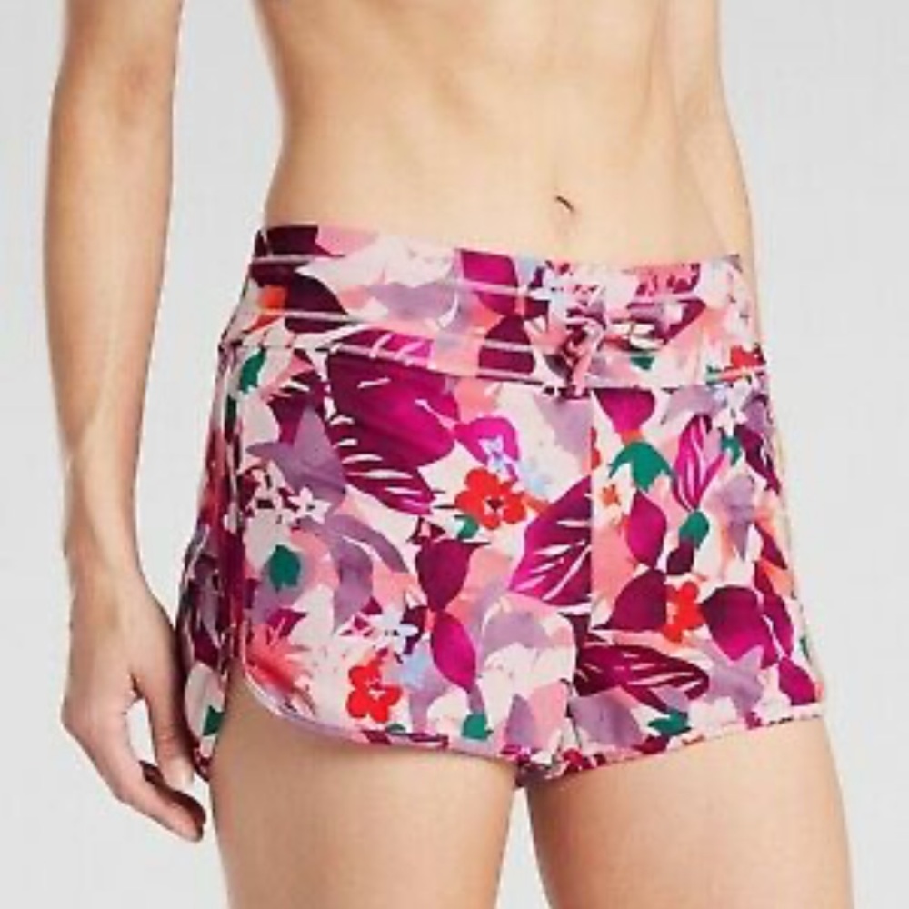 Athleta Daybreak Tropic Surge Swim Shorts XL